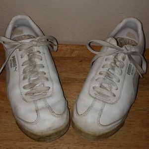 White puma Roman womens size 7.5